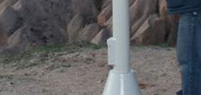 telescopios de columna para miradores